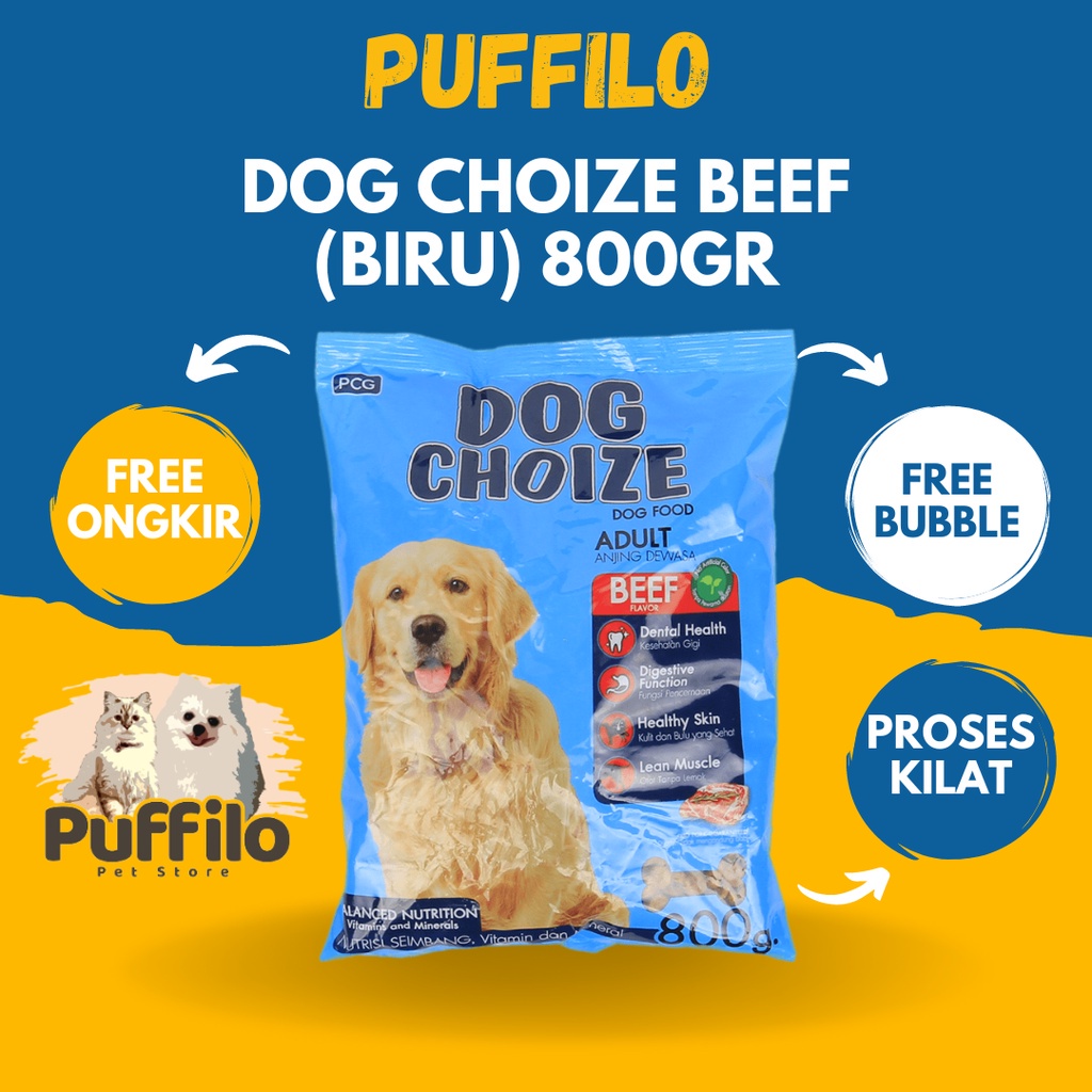 Dog Choize Beef Adult Fresh Pack 800gr