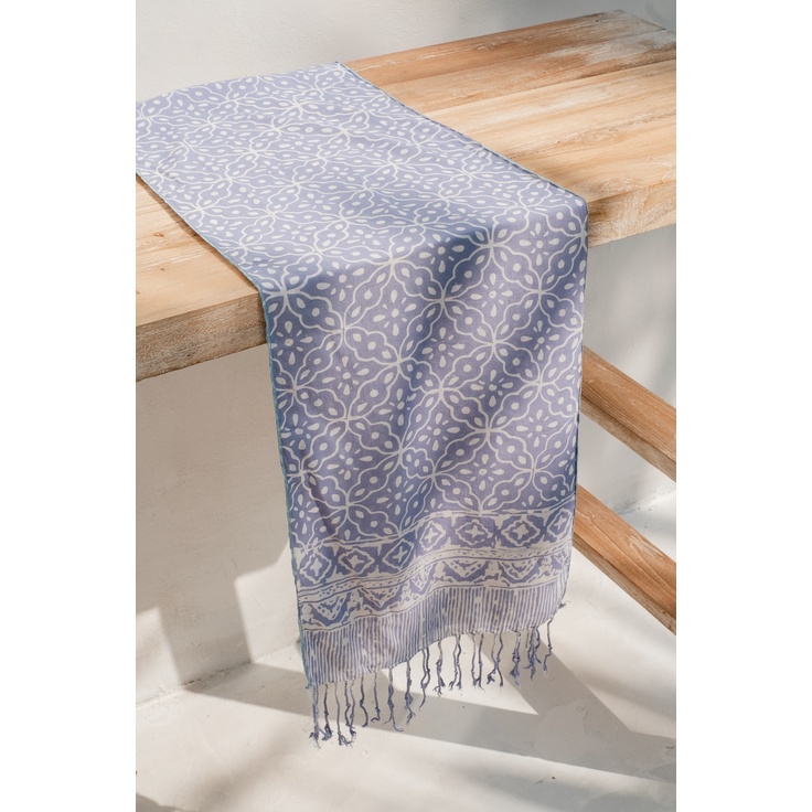 RATU - Scarf Batik TCGR Kawung 2 Grey