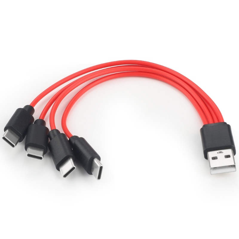 Zzz Kabel USB Charger Cord 4in1 Ubah Adaptor Type-C Untuk Hardisk Telepon Disk5V