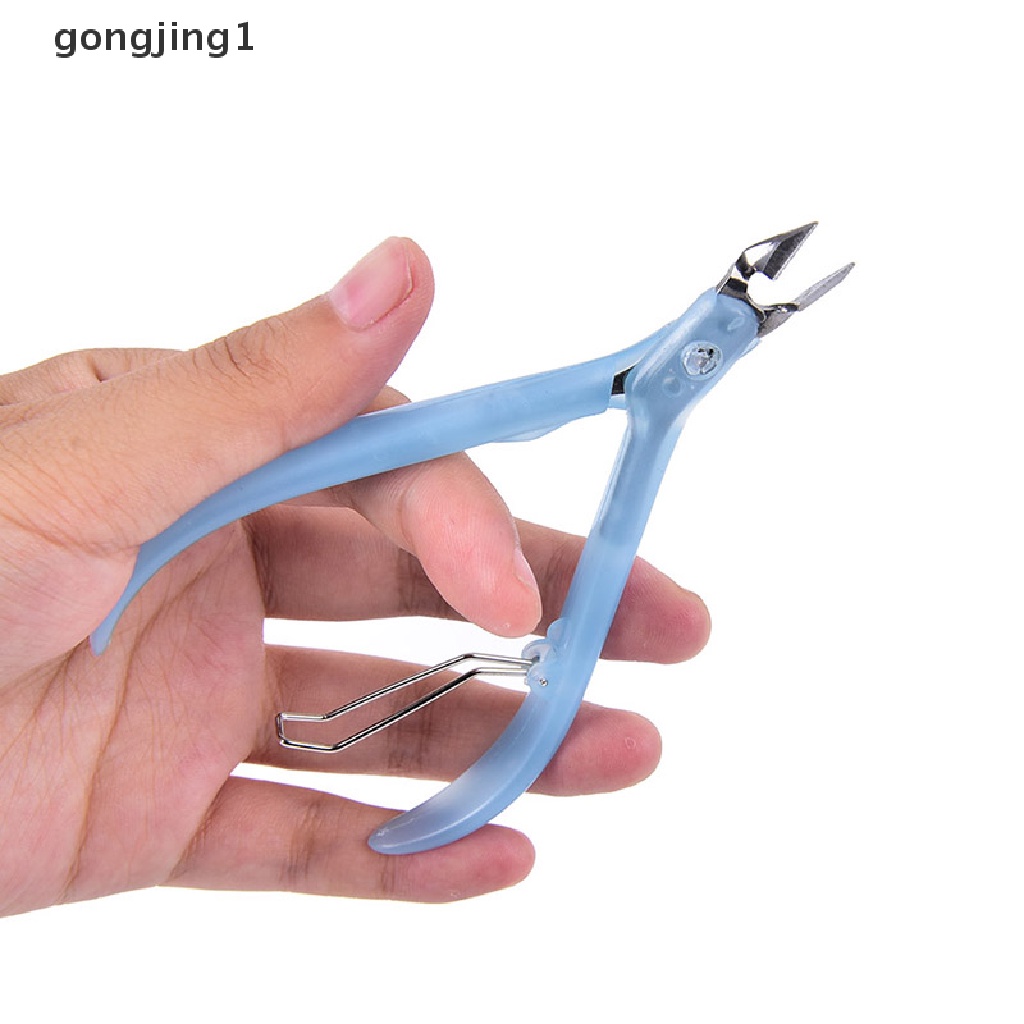 Ggg 1pc pro Gunting Kuku stainless steel cuticle cutter nippers clipper Alat Bermanfaat ID