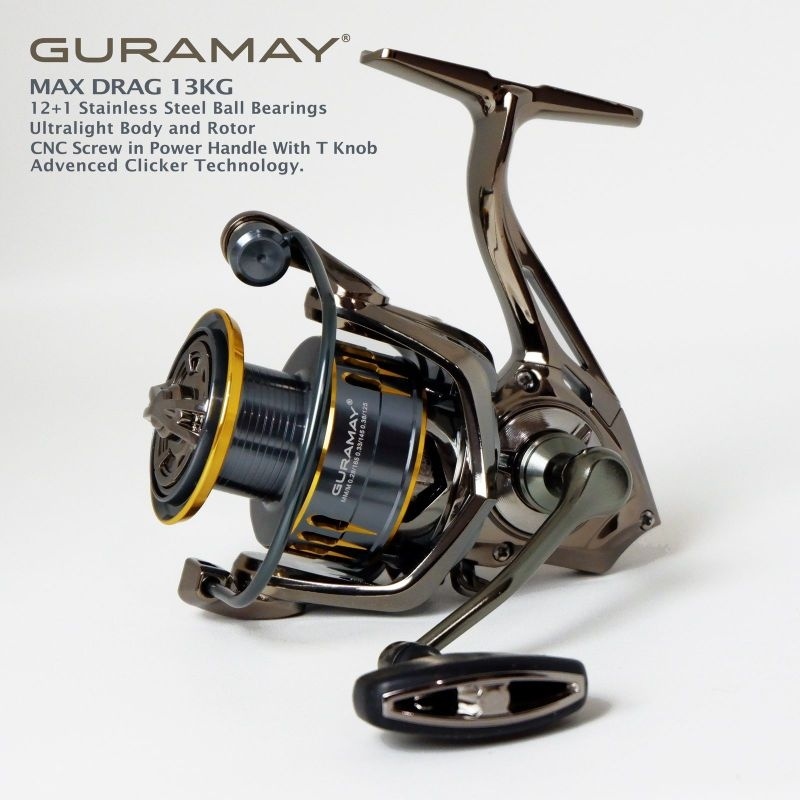 Reel HEMUS GURAMAY LF series - Power Handle