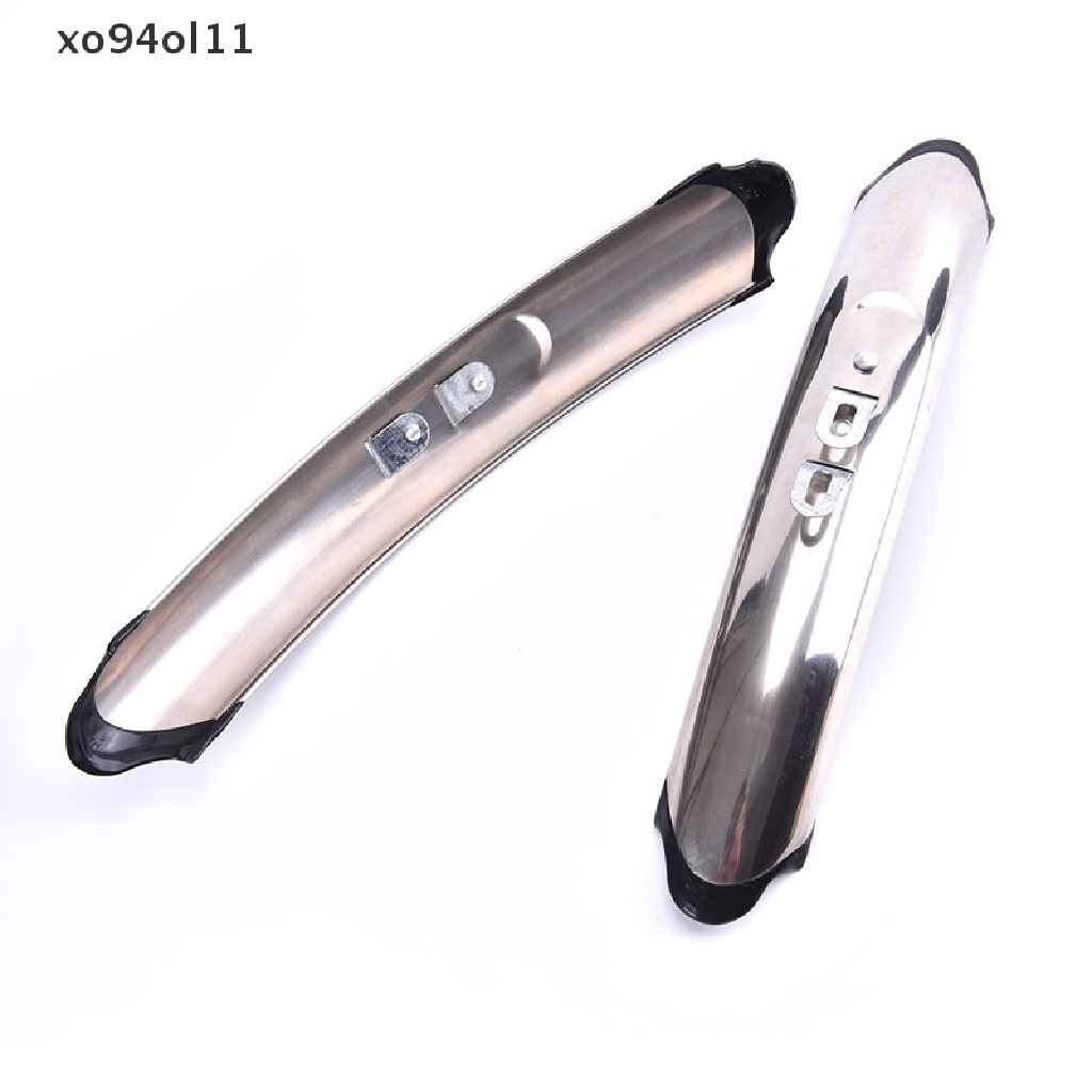 Spakbor Depan Belakang Sepeda Retro XO 700c 27 ''Stainless Steel Sepeda Jalan Mudguards OL