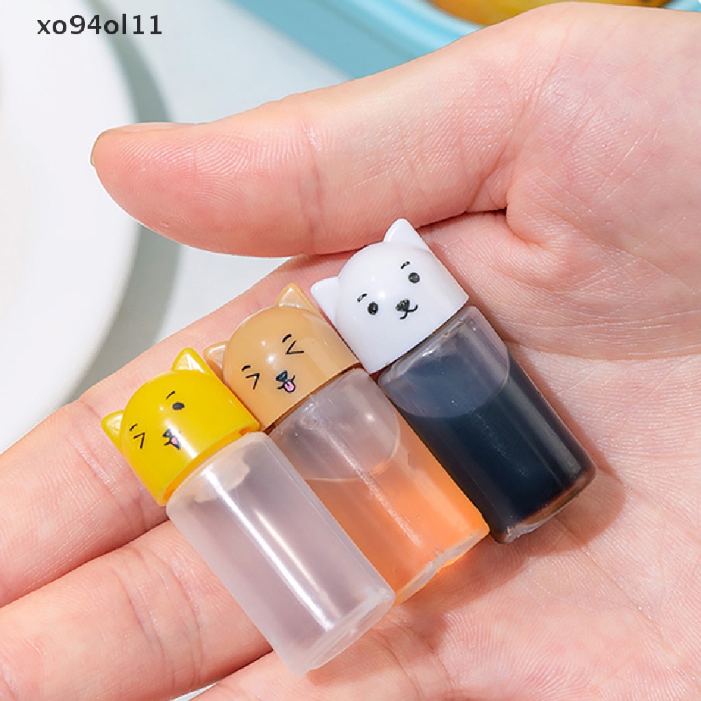 Xo2/3pcs Botol Kecap Tomat Mini Portable Wadah Saus Kecil Wadah Salad OL