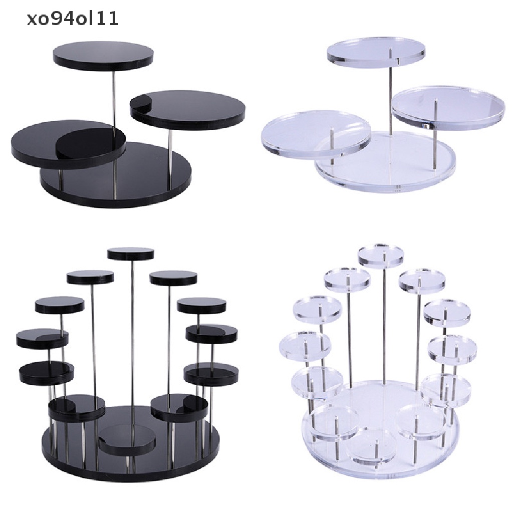 Xo Cupcake Stand Akrilik Display Stand Untuk Perhiasan Kue Dessert Rack Party Decor OL