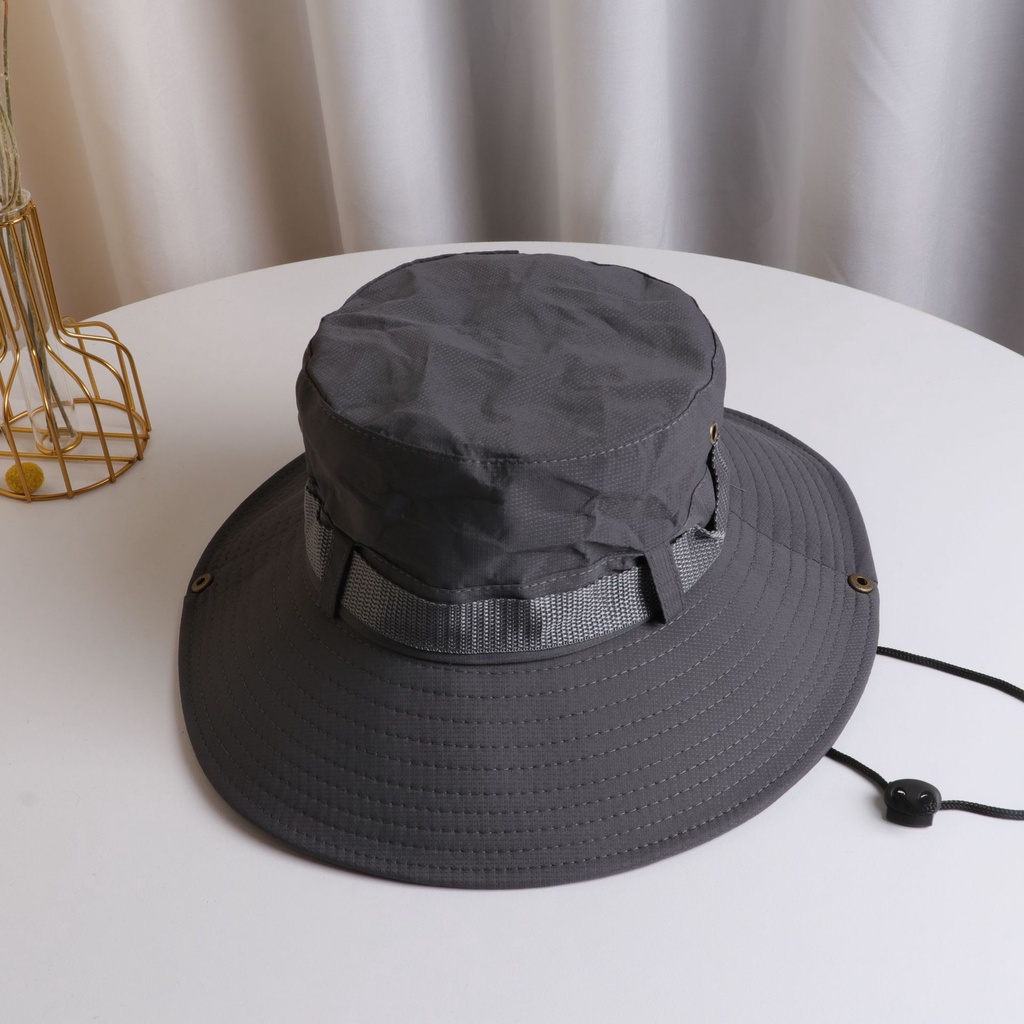 Topi Pelindung Matahari Musim Panas Untuk Pria Topi Nelayan Memancing Gunung Outdoor