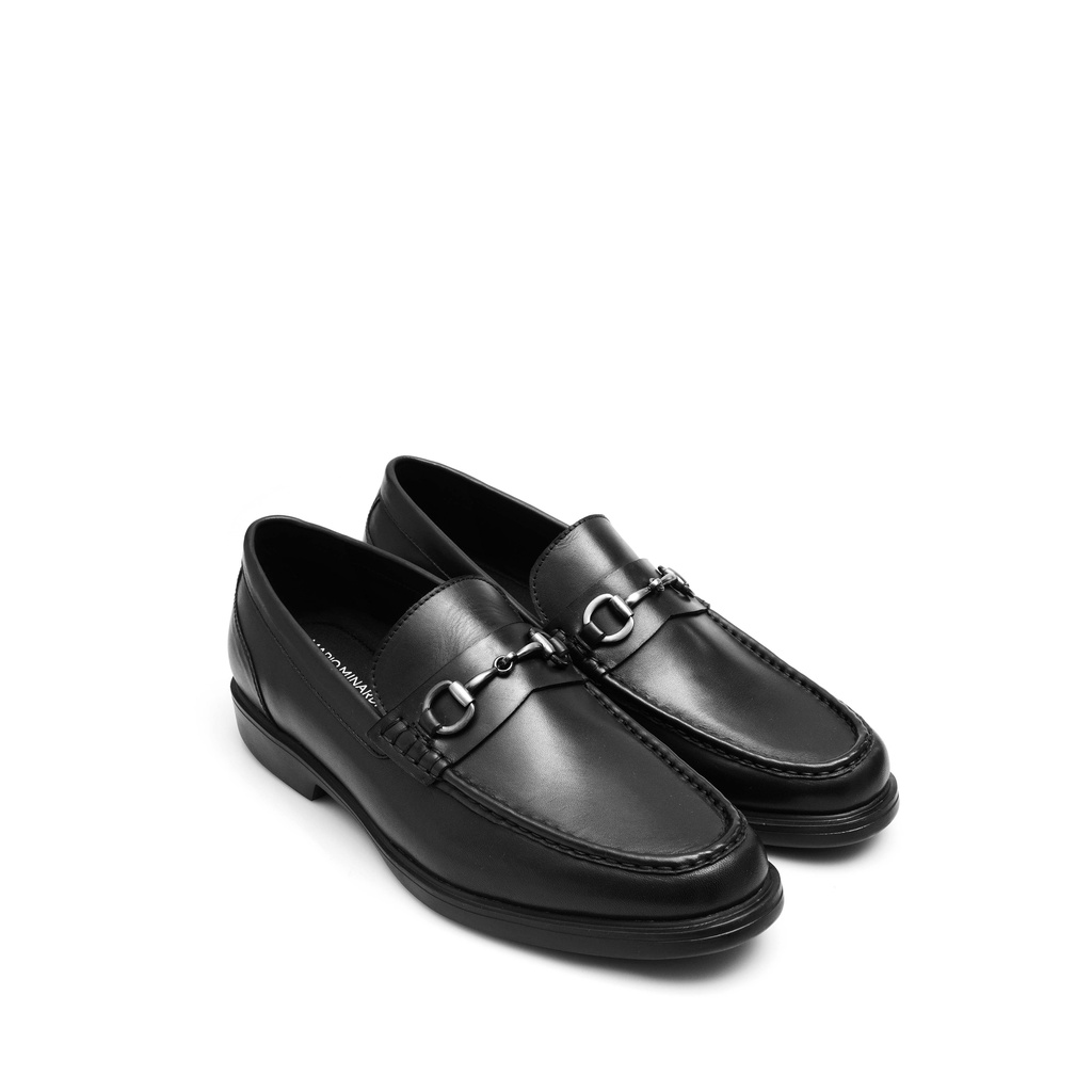 DUCCIO BLACK Sepatu Kulit Loafers Pria by Mario Minardi