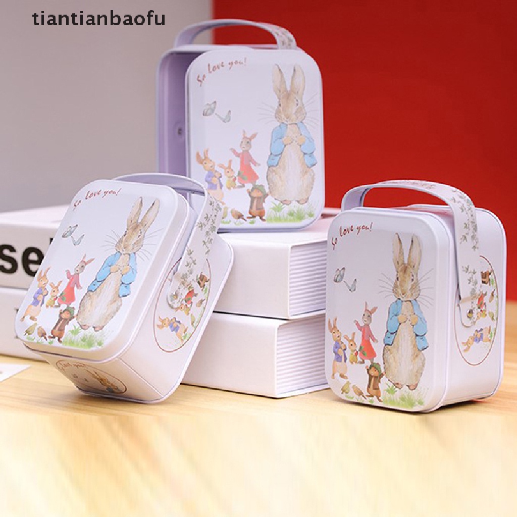[tiantianbaofu] Vintage Kecil Koper Penyimpanan Kaleng Logam Kotak Permen Kotak Hadiah Cookie Gift Box Butik