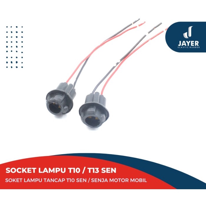 Socket lampu tancap T10  soket lampu sen senja motor mobil