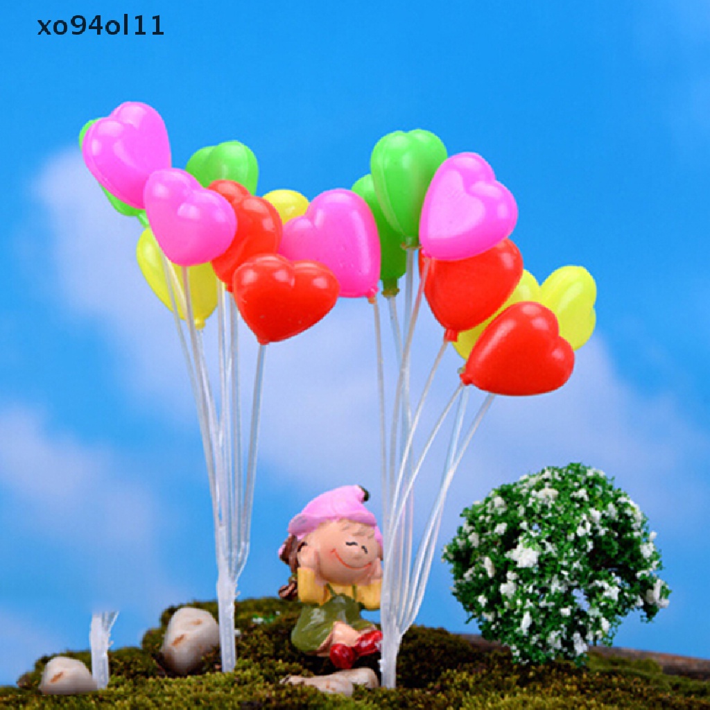 Xo Miniatur Taman Peri Balon Mini Rumah Boneka Kerajinan Pot Tanaman Ornamen Dekorasi Mainan OL