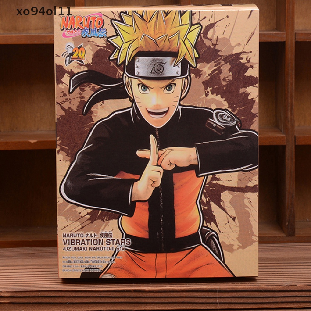 Xo Naruto Shippuden Uchiha Sasuke Uzumaki Naruto Anime Model Action Model Figur Mainan OL