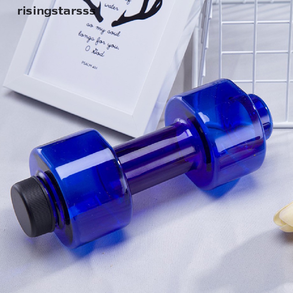 Rsid Span-new Dumbbell Plastic Bottle 550ML Botol Air Olahraga Portable Anti Bocor Dumbbell Jelly