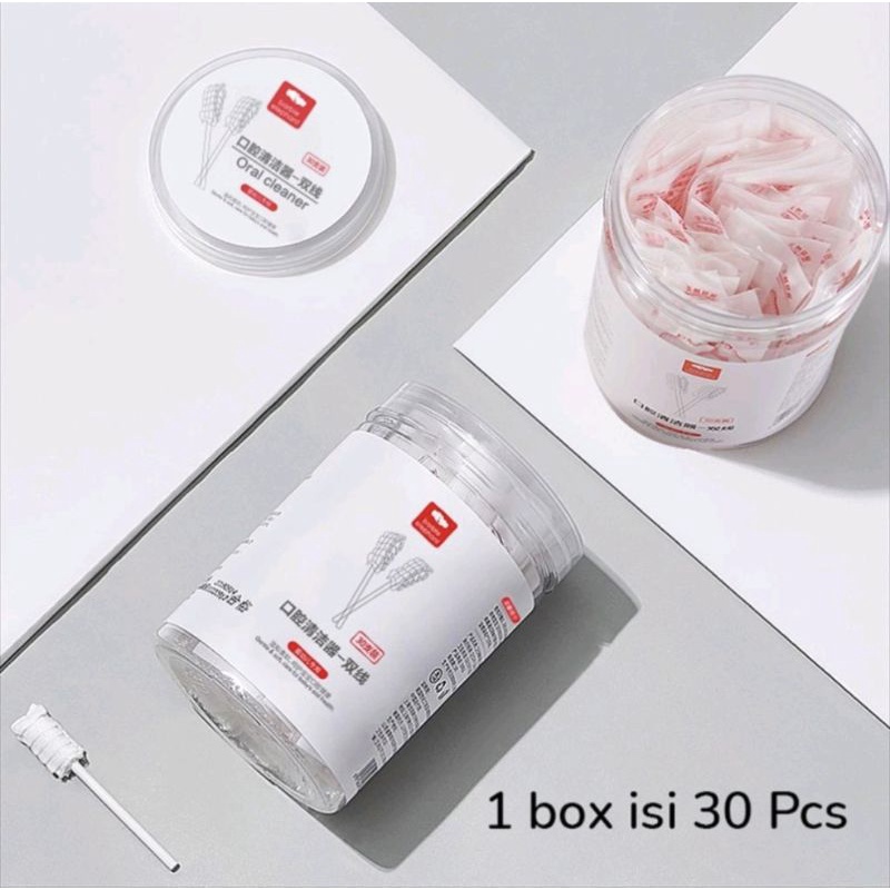 BBET ORAL CLEANER 1 BOX ISI 30PCS/KASA PEMBERSIH MULUT DAN GUSI BAYI