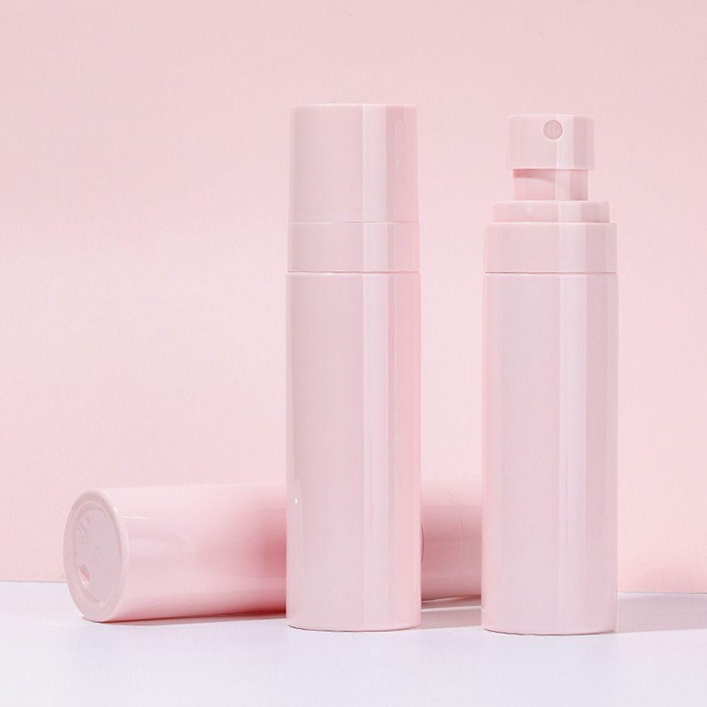 R-FLOWER Botol Spray Portable Isi Ulang Botol Kecil Isi Terus Menerus Air Perlengkapan Travel Botol Suplemen