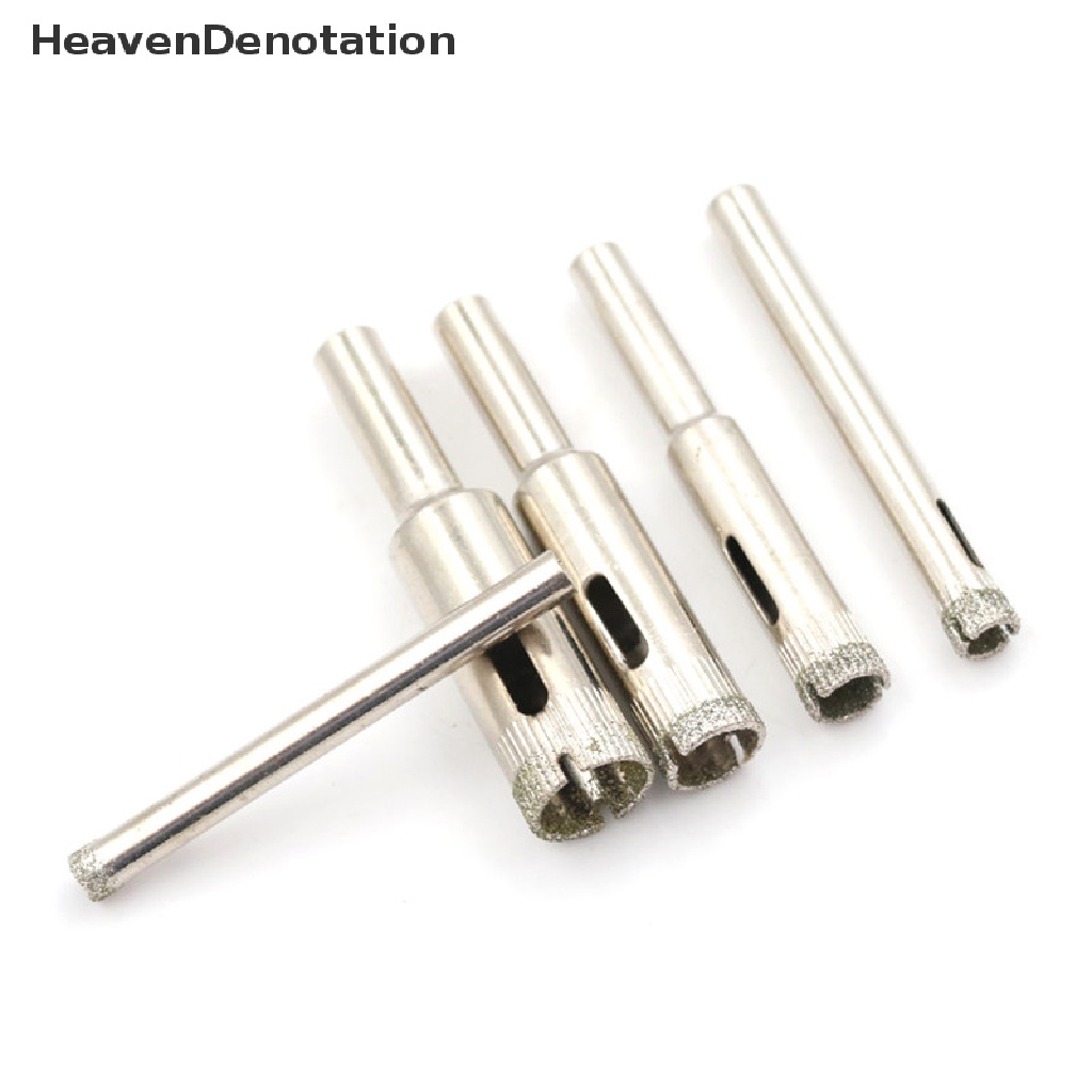 [HeavenDenotation] 5pcs Mata Bor Hole Saw Diamond Untuk Kaca Pemotong Keramik Ubin 5-12mm HDV