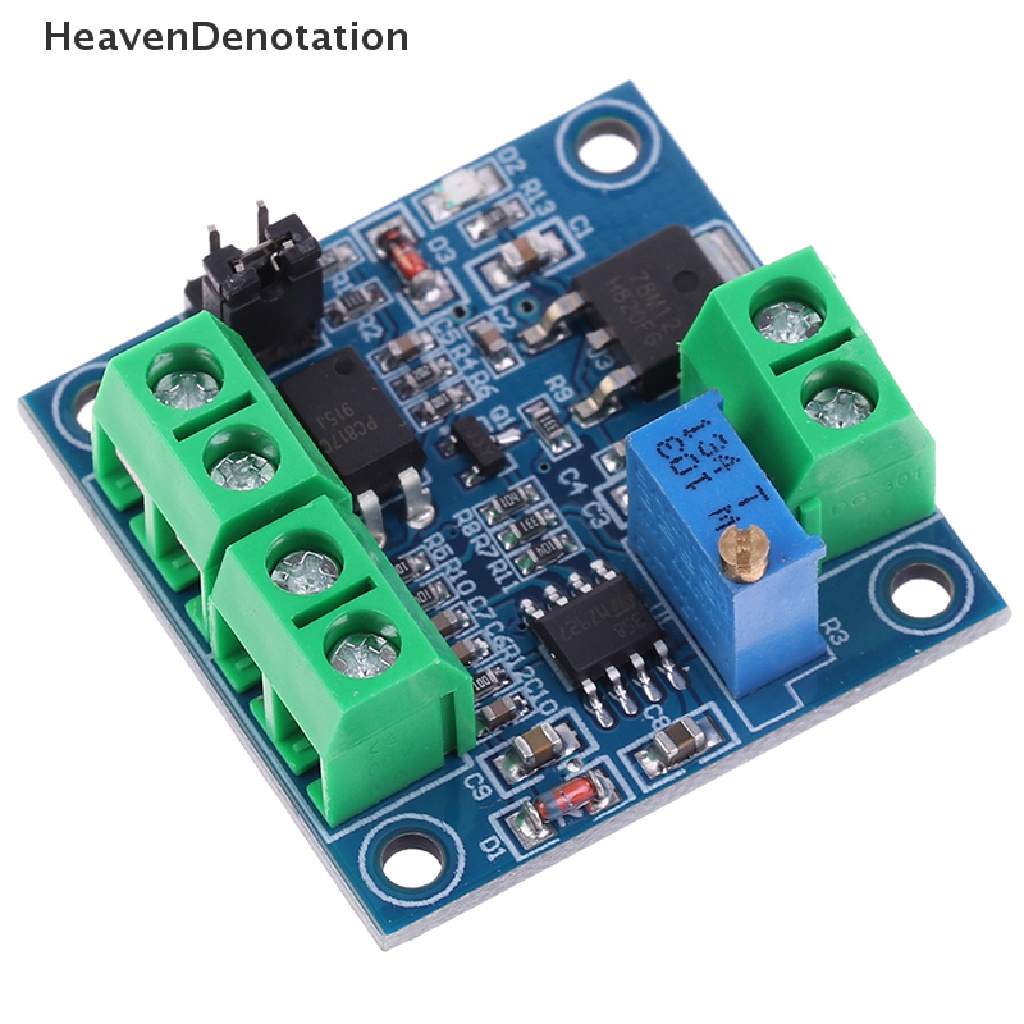 [HeavenDenotation] Modul Konverter PWM Ke Tegangan0% -100% Ke 0-5V/0-10V Untuk HDV Sinyal Ana Digital