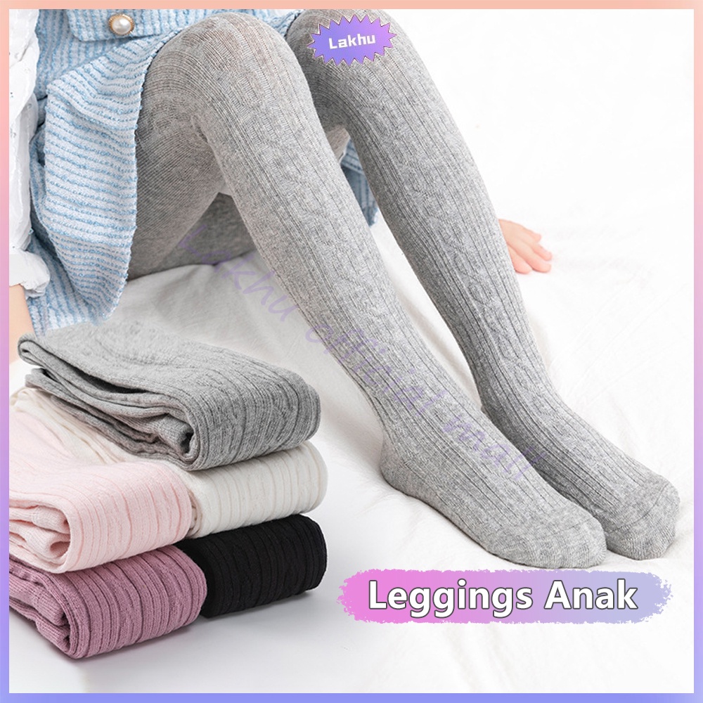 Lakhu Leging Stocking Anak Bayi Perempuan/ Legging Tutup Kaki Anak 0-12 Bulan