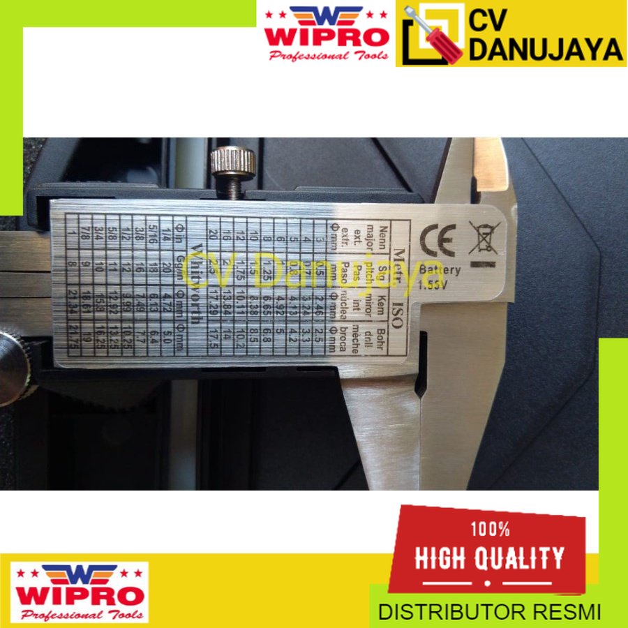 Sigmat Jangka Sorong Caliper Sketmat Sketmate digital WIPRO