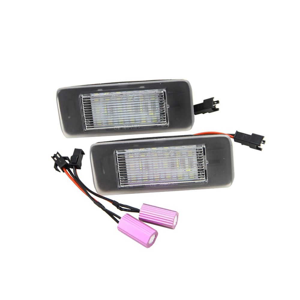 2pcs Lampu Plat Nomor Plat LED Putih Lampu Untuk Opel Zafira Untuk Cadillac Escalade Untuk Chevrolet Malibu Untuk GMC Yukon