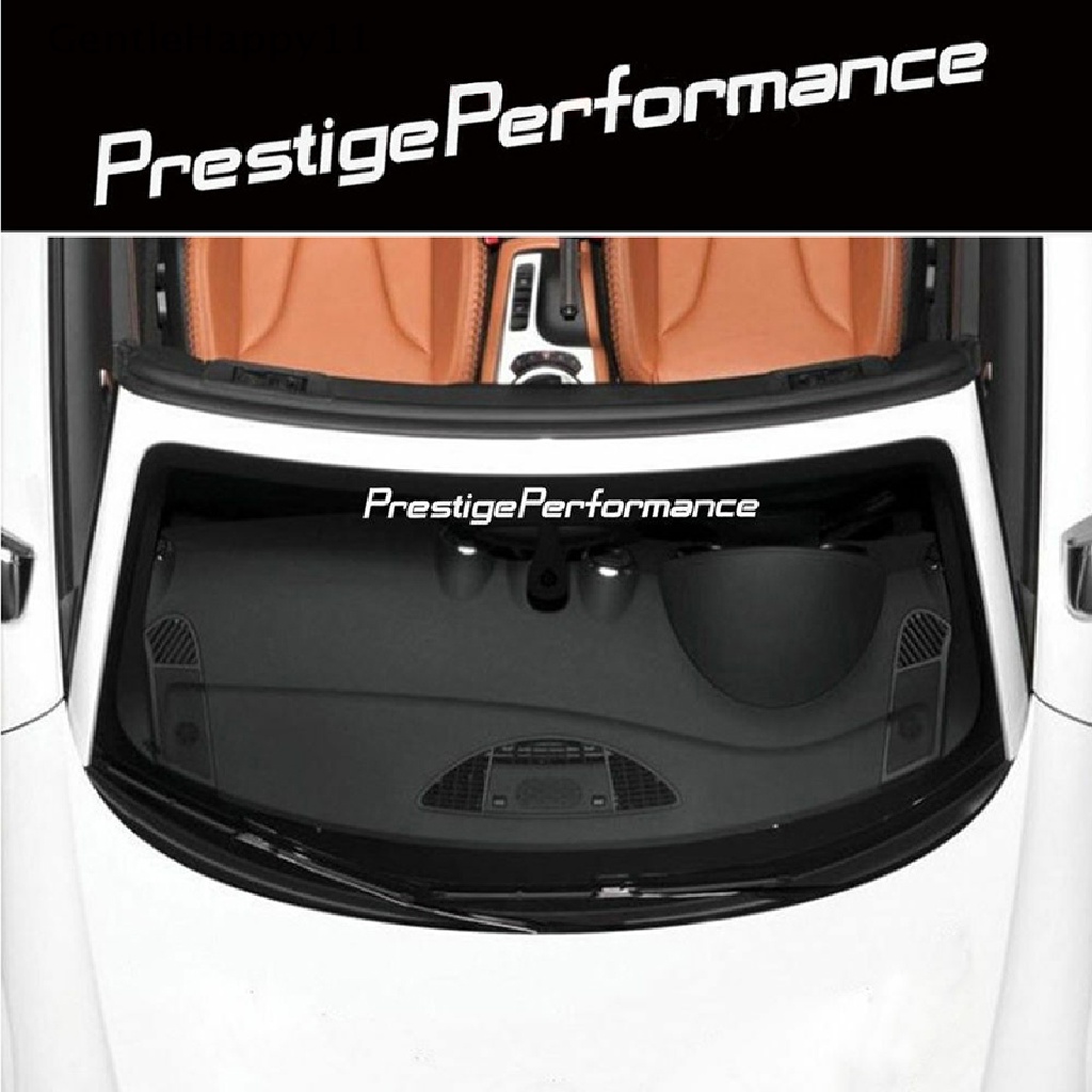 Gentlehappy Prestige Performance Graphic Front Windshield Decal Vinyl Stiker Mobil Sport id