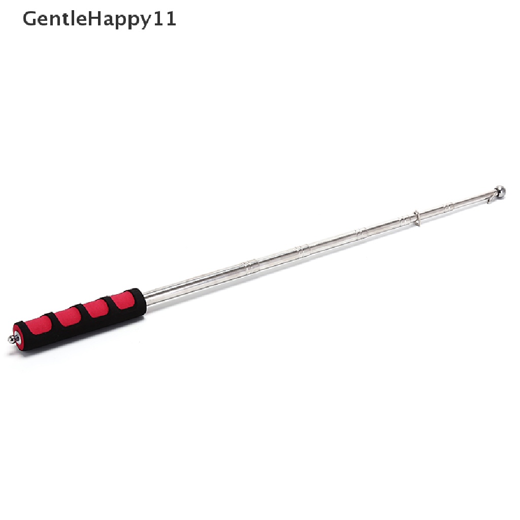 Gentlehappy 1.2M Flag Pole Portable Telescopic Flag Handheld Pole Alat Untuk Bendera Kaos Kaki Angin id