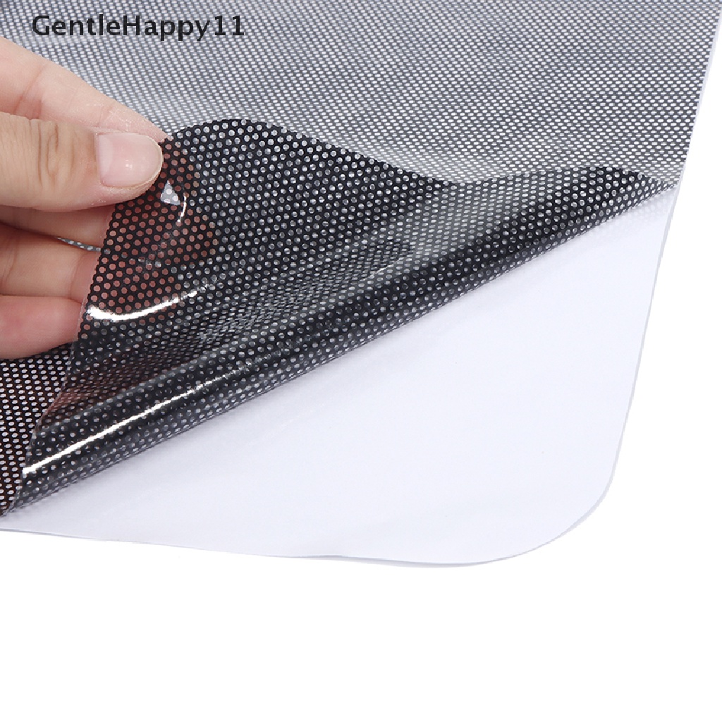 Gentlehappy 2Pcs Universal Kerai Jendela Mobil Electrostatic Sticker Pelindung UV Aksesori id