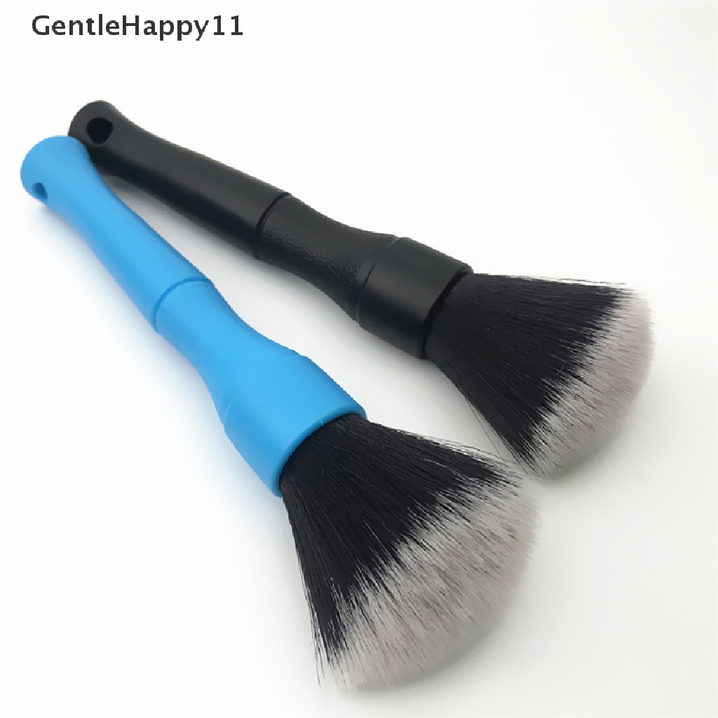 Gentlehappy Sikat Pembersih Portable Ultra Soft Alat Detailing Rambut Dashboard Kondisi Udara id