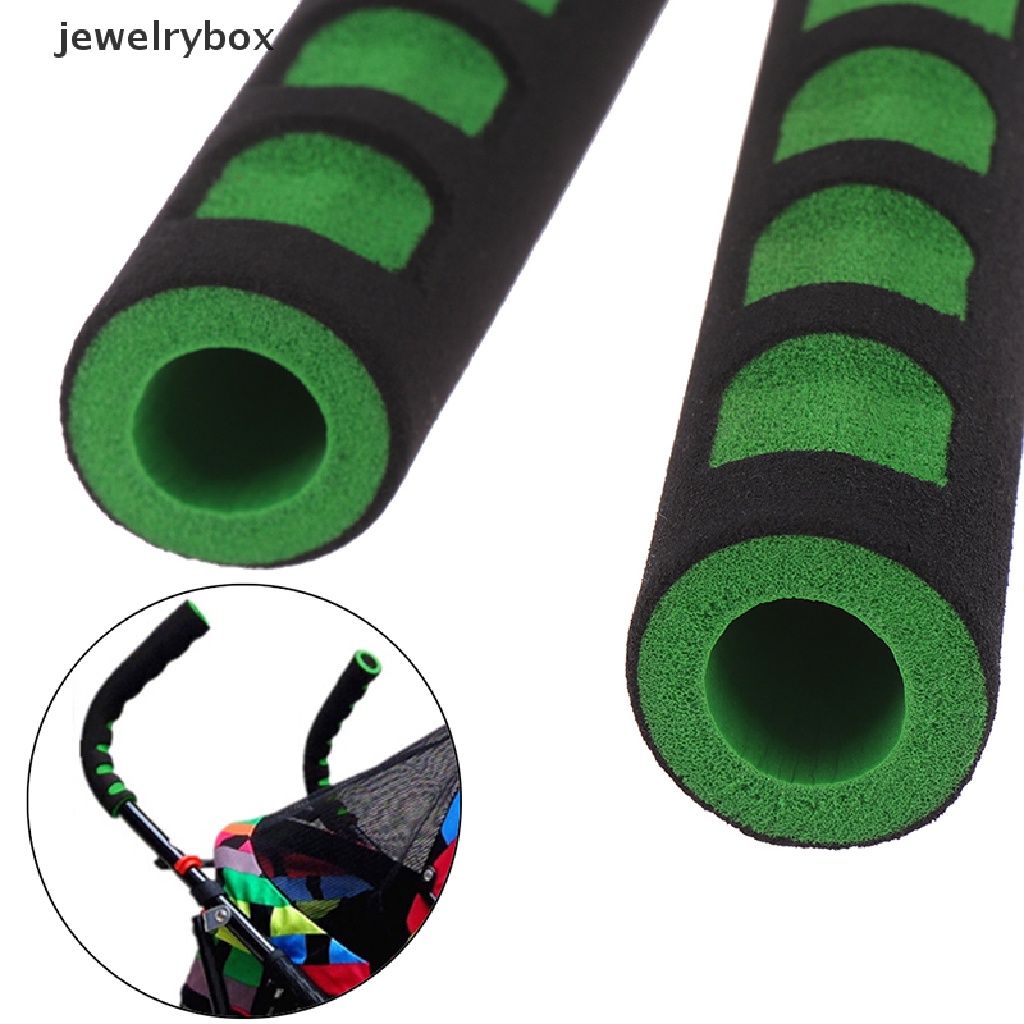 [jewelrybox] 1pasang baby stroller handle cover tube sleeve Busa Lengan Lembut Pelindung Aksesori Butik