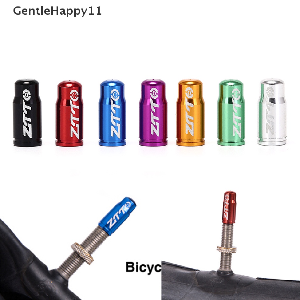 Gentlehappy Sepeda Presta Valve Caps Road Bike French Tyre F/V Tutup Ban Pompa Tabung Dalam id