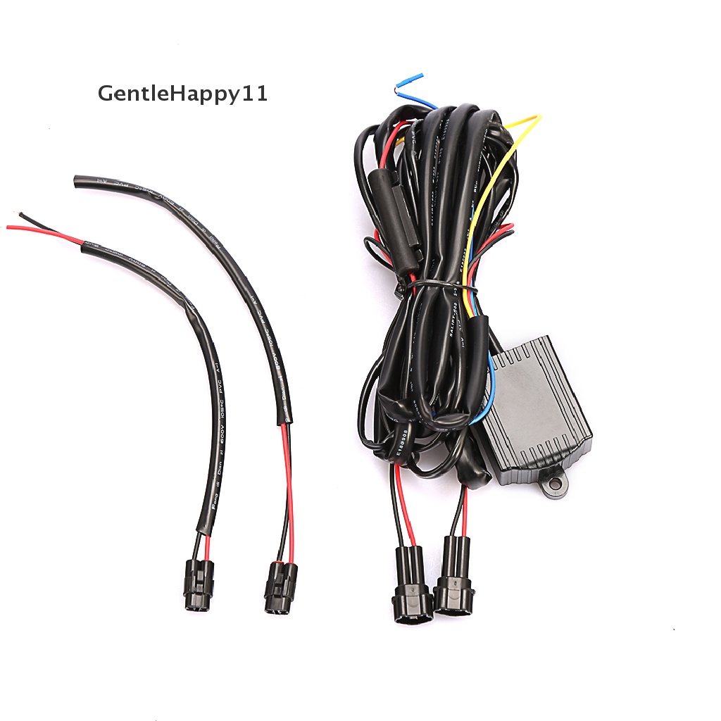 Gentlehappy DRL LED Daytime Running Light Relay Harness Saklar Kontrol On Off Otomatis 12V id