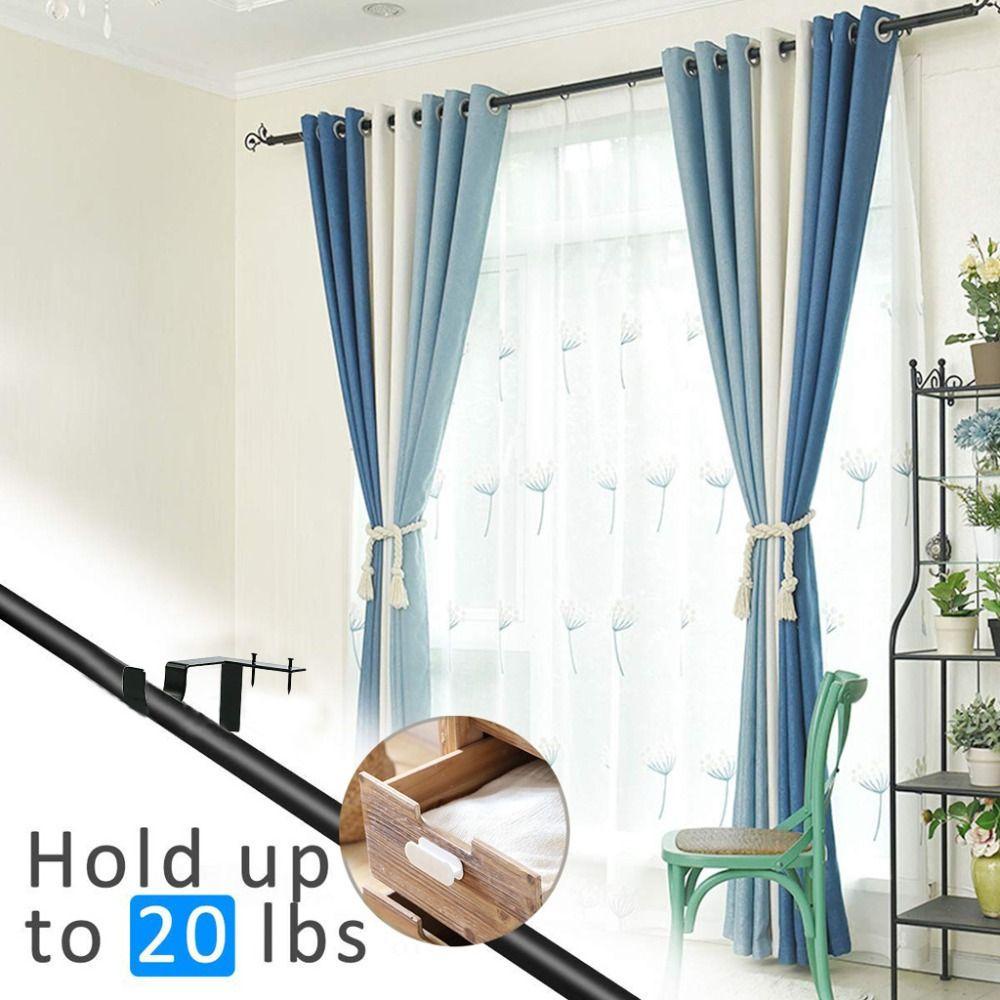 Ly Bracket Batang Gorden Penyangga Perangkat Keras Klip Kusen Jendela Kamar Mandi