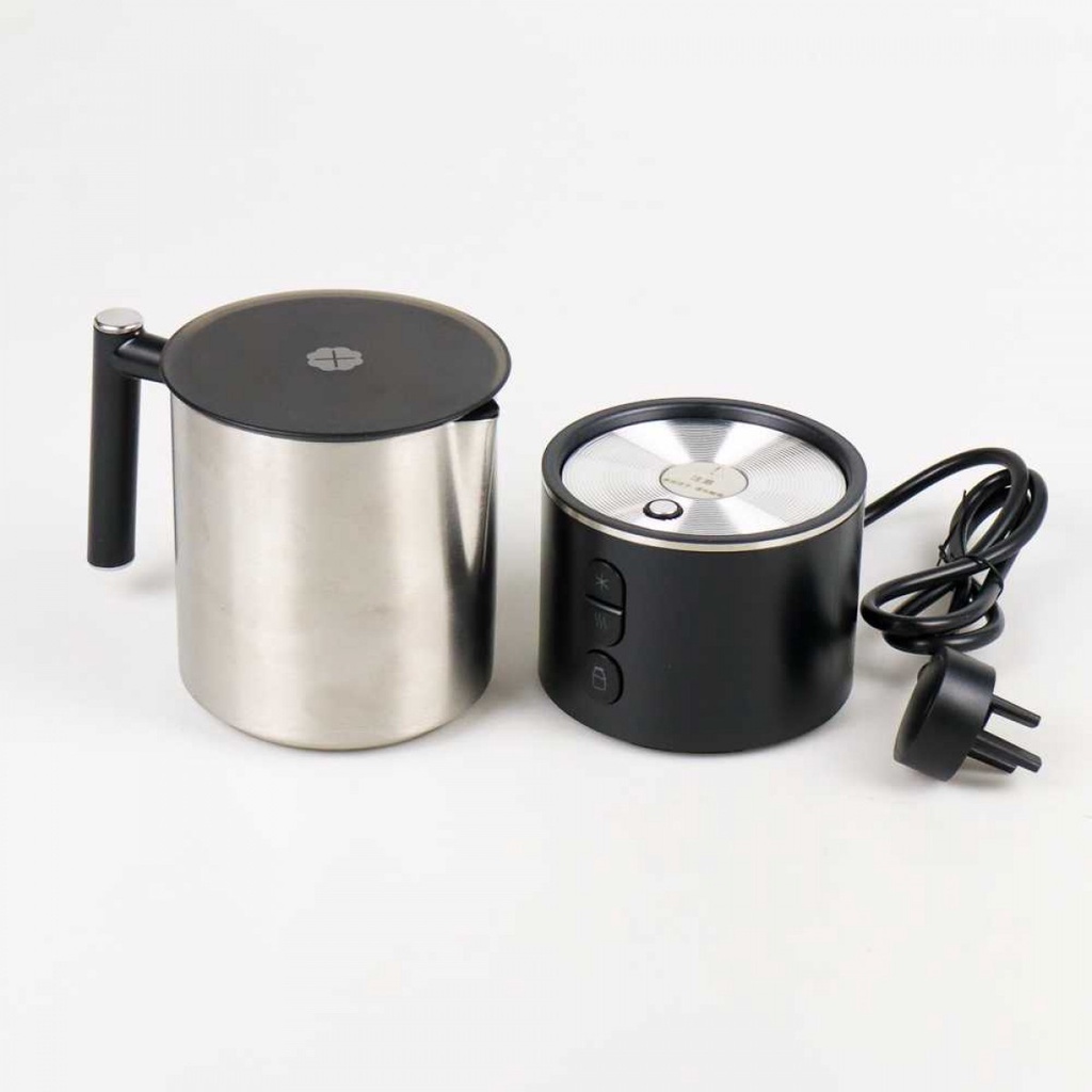 Pembuih Susu Electric Milk Foamer Pembuat Busa Kopi Cappucino Latte 500W 400ML