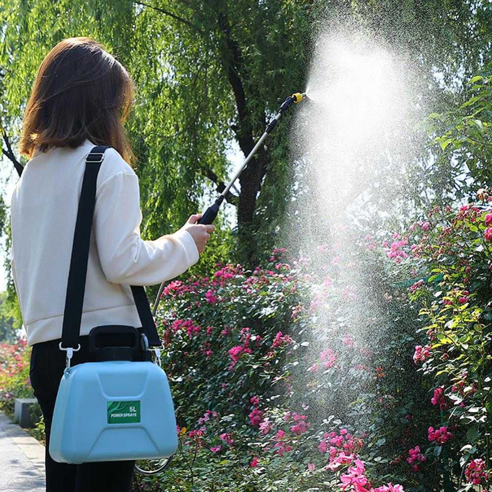 TaffHOME Semprotan Bahu Gendong Elektrik Sprayer Shoulder Type 5 Liter Untuk Berkebun - MX5L