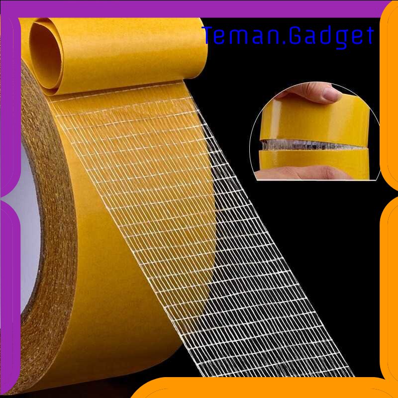 TG - ATK YX Lakban Super Strong Grid Fiber Tape 20 Meter - SQ20M