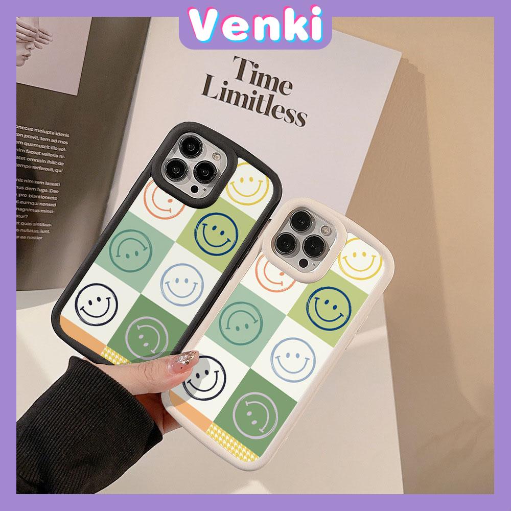 For iPhone 14 Pro Max iPhone Case Matte TPU Soft Case Black Beige Shockproof Protection Camera Cute smiley face Compatible with iPhone 13 Pro max 12 Pro Max 11 xr xs max 7Plus