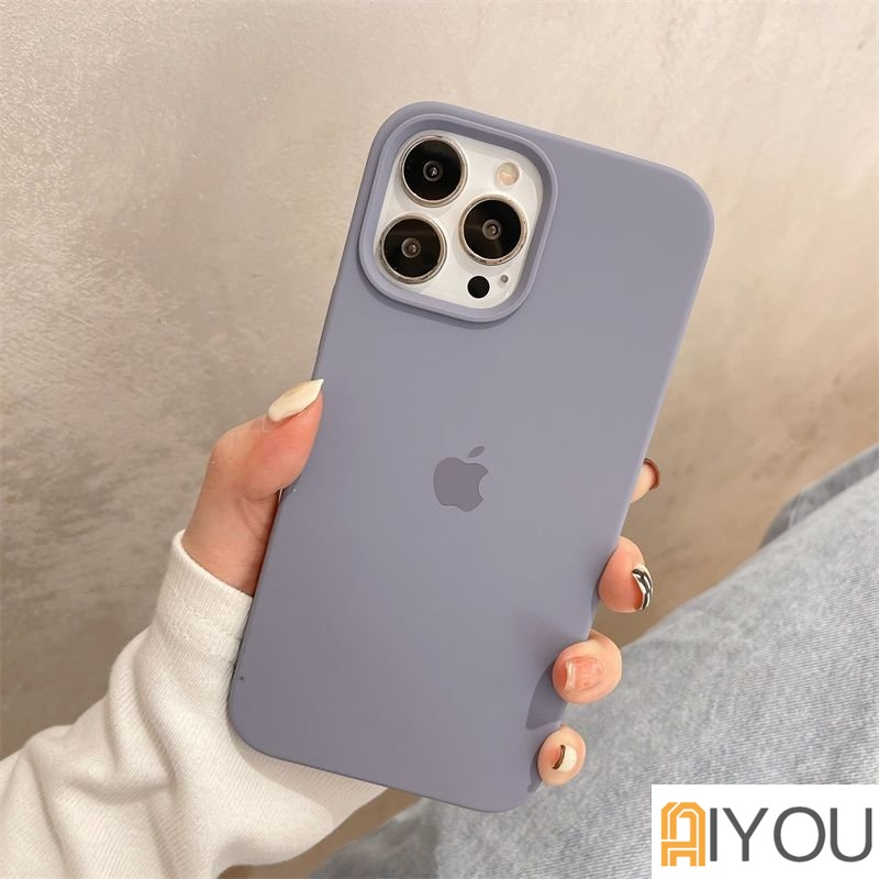 Casing Ponsel Silikon Simple Mewah Untuk iPhone 14 Pro MAX XR XS Max14 13 12 11 Pro MAX 14 7 8 PLUS Shockproof Tahan Lama Anti Kotoran cover