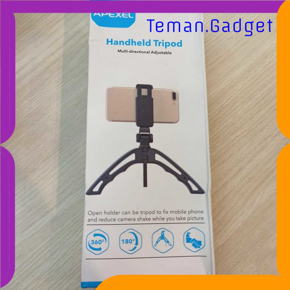TG - KMP APEXEL Flexible SwitchPod Vlogging Mini Tripod 1/4 Screw - APL-JJ04