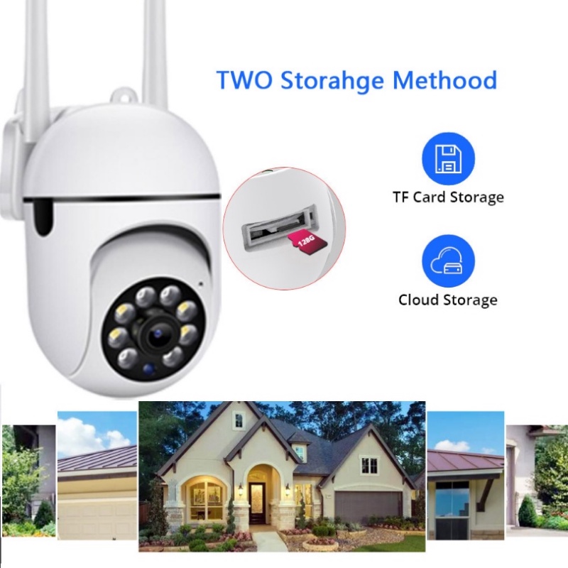 【COD】CCTV 1080P FULL HD IP Camera 1080p Waterproof/IP Kamera 8MP Outdoor CCTV WiFi/Camera CCTV Mini 360 Panoramik