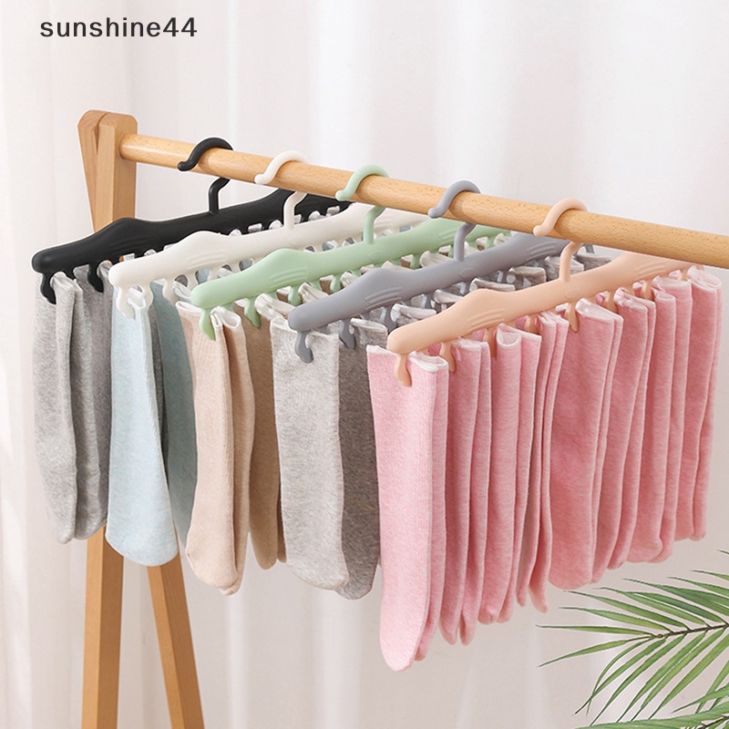 Sunshine al Windproof Clothes Clip Drying Rack Rak Gantungan Kaos Kaki ID