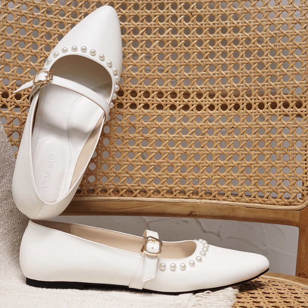 Vimemo Marry Jane Flatshoes - Lizzy