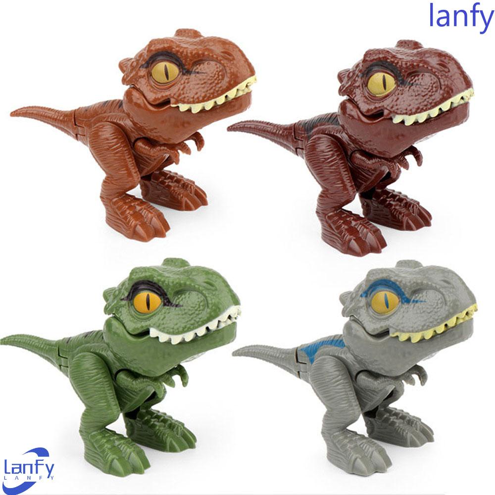 Lanfy Mainan Dinosaurus Kreatif Novelty Gags Mainan Klasik Gigit Tangan Mainan Anak Permainan Keluarga Permainan Dinosaurus