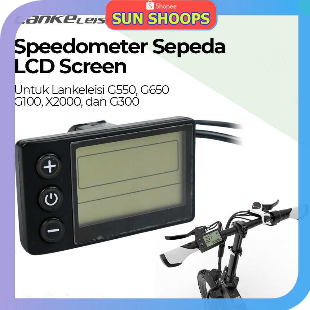 SUN SHOOPS - Lankeleisi Speedometer Sepeda LCD Screen G550 G650 - S866