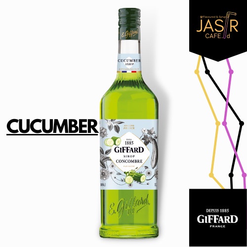 Giffard Syrup Flavour Cucumber - Sirup Rasa Concombre 1 L