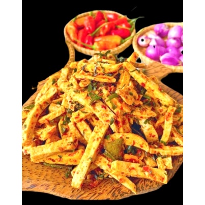 

Favourit basreng ekstra pedas aroma daun jeruk 500 gram