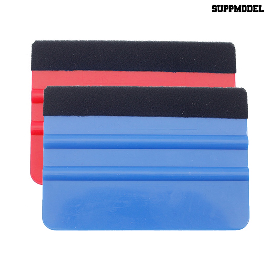 [SM Auto] Alat Squeegee Scraper Pembersih PP Ujung Felt Portabel Untuk Mobil Otomatis