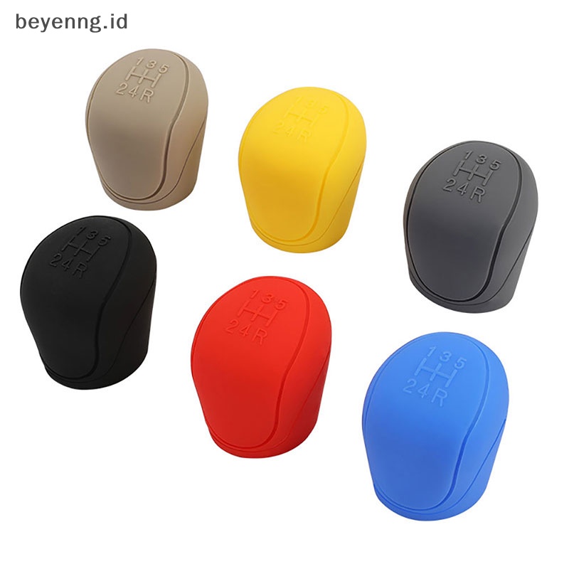 Beyen Silikon Penutup Knob Pemindah Kepala Gigi Mobil Gear Shift Non Slip Grip Handle Case ID