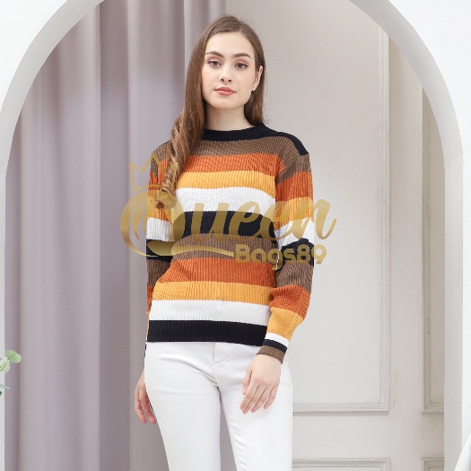 Keren baju outfit cewek baju atasan wanita baju Rajut Summerly Sweater