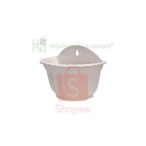 Pot Bunga GM Dinding 720 Putih