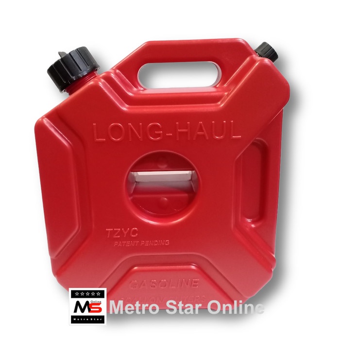 [New]Otomotif/ Jerigen 5 Liter untuk BBM Touring Adventure Traveling - Merah