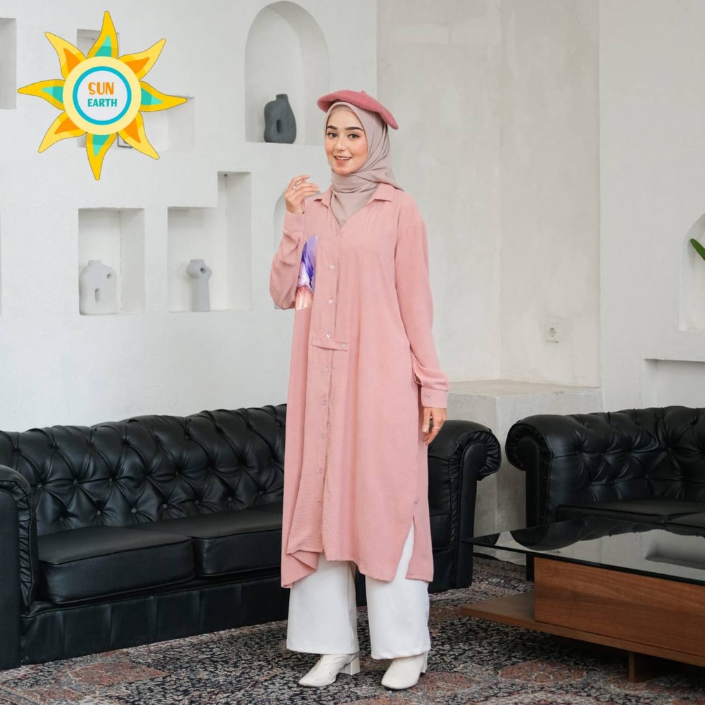 Tunik Oversize Bianca by Sun Earth