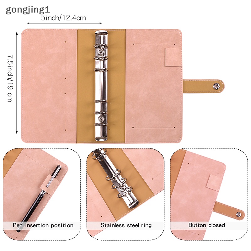 Ggg 1set Binder Budget Planner Pengikat Amplop Uang Dengan Amplop Budget A6 Pocket ID